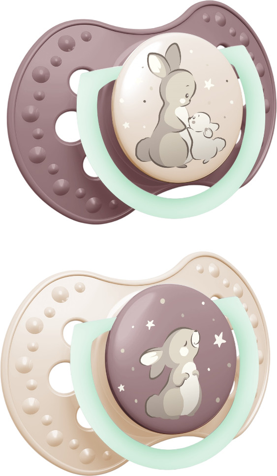 Набор сосок-пустышек динамических | Night&Day | LOVI