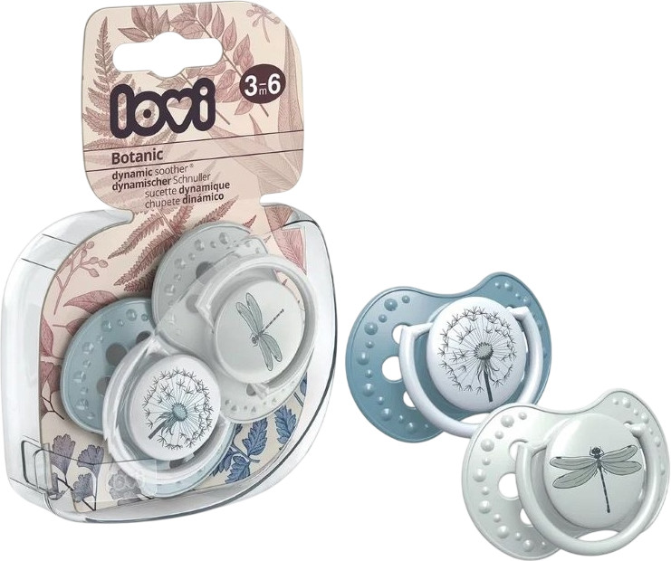 Набор сосок-пустышек динамических | Botanic | LOVI