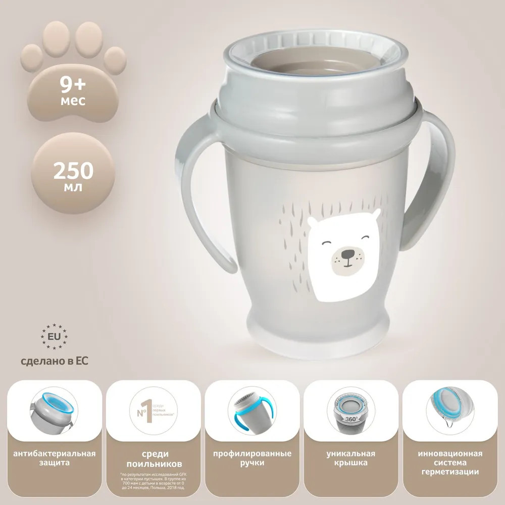 Поильник «360° Drink Master Junior» | Buddy Bear | LOVI