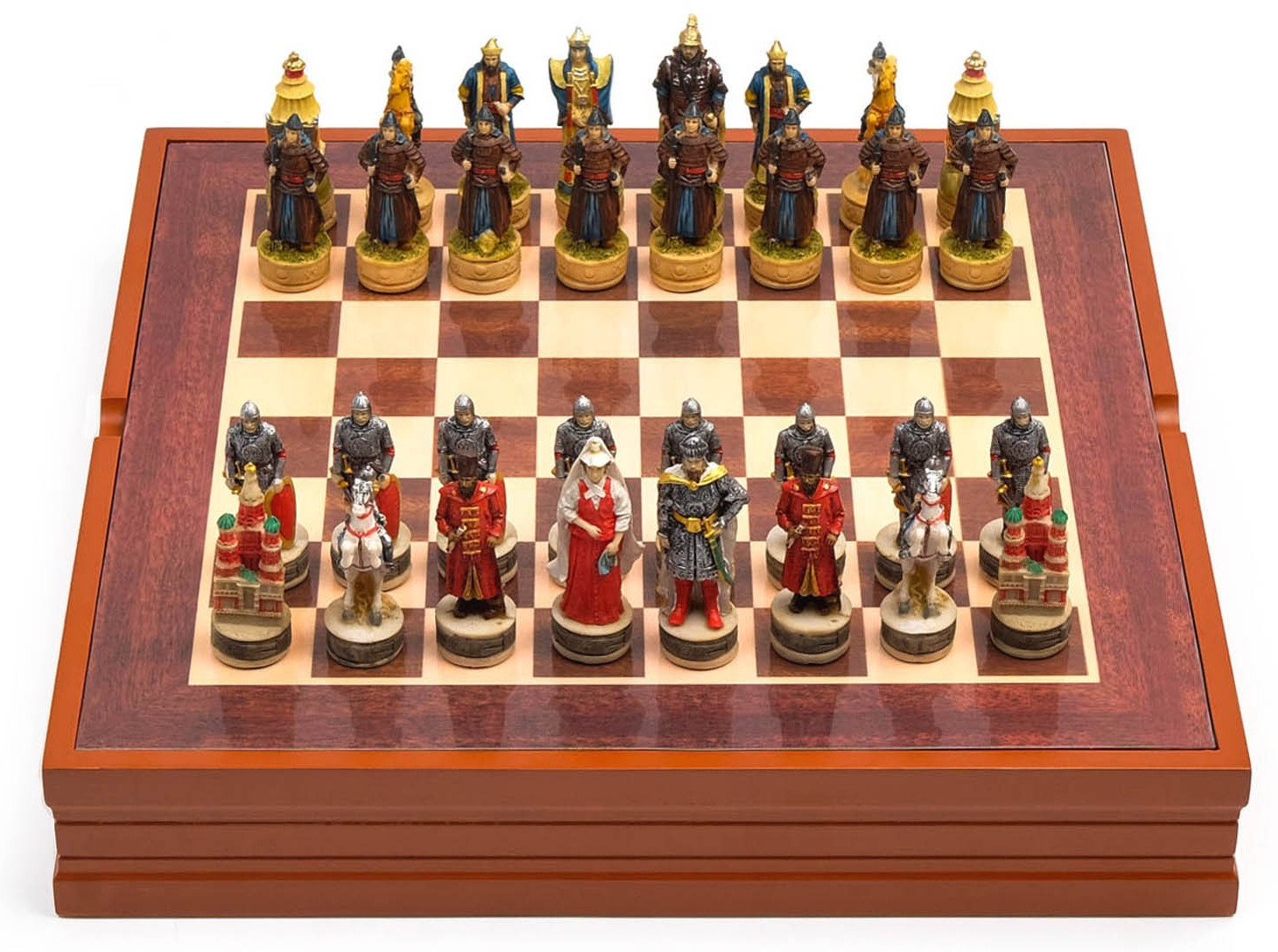 Шахматы коллекционные «Монгольское иго» | ИнтерPresent
