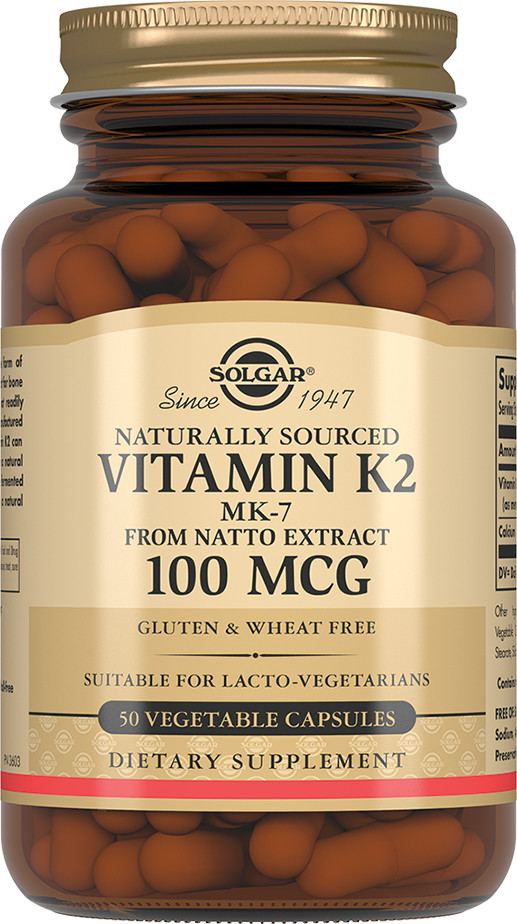 Капсулы «Vitamin К2. Витамин К2» | Solgar