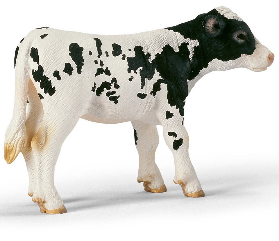 Фигурка декоративная "Голштинский теленок" | Домашние животные | Schleich