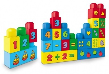 Конструктор First builder "Учимся считать" | Mega Bloks