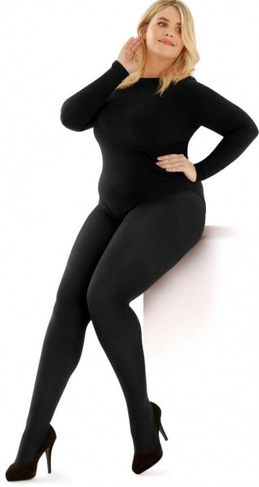 Колготки «Curves Plush Opaque Tights» | Pretty Polly