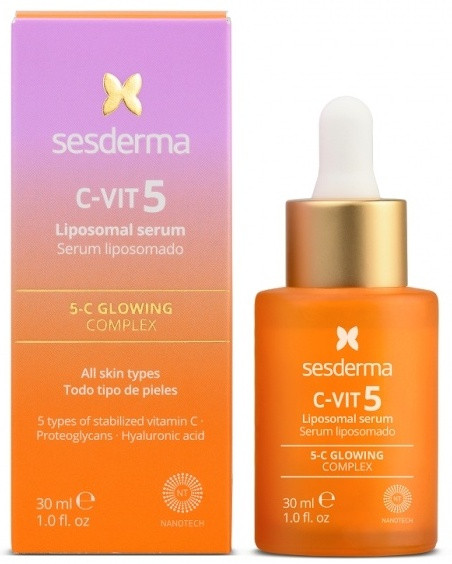 Сыворотка для лица с комплексом витамина С липосомальная | C-VIT | Sesderma