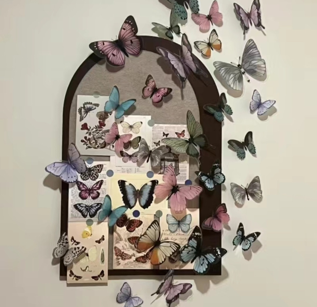 Набор наклеек интерьерных «Бабочки»