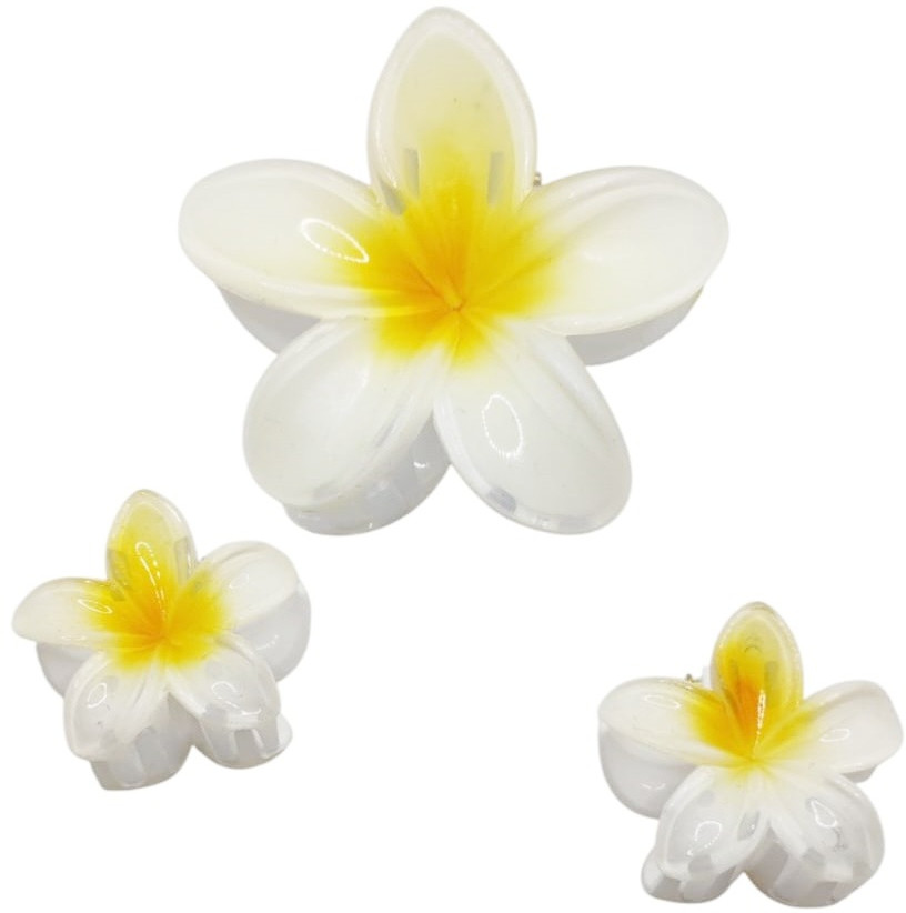 Набор заколок-крабиков «Цветы»