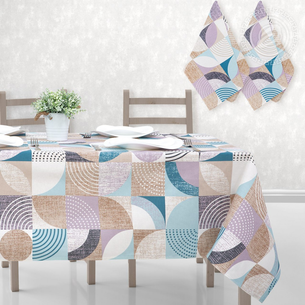 Набор столового белья «Марципан» | Рогожка | АртДизайн