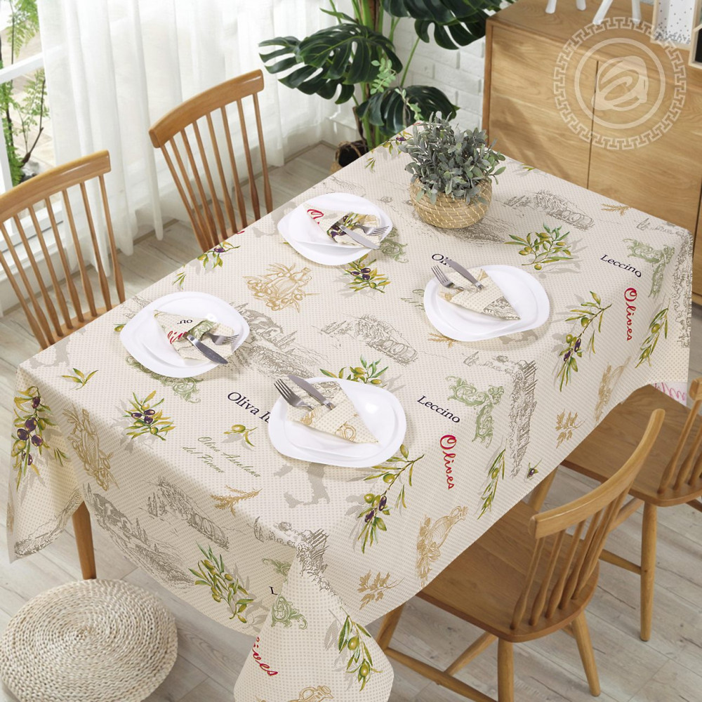 Набор столового белья «Оливия» | Рогожка | АртДизайн