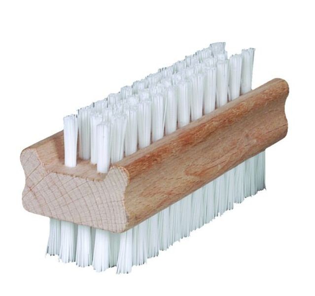 Щетка для рук и ногтей натуральная, двусторонняя | Konex