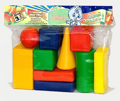 Городок Кубики маленький | Омская фабрика игрушек