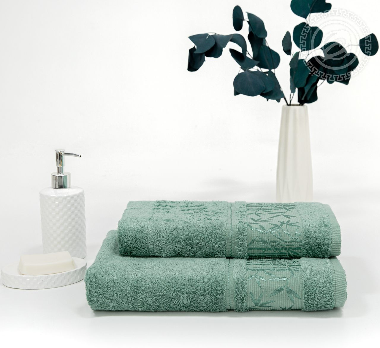 Комплект полотенец «Бамбук» | Махровые полотенца | АртДизайн