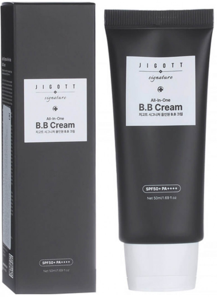 BB-крем с осветляющим действием «Signature All In One B.B Cream SPF50+ PA++++», оттенок Натуральный | Jigott