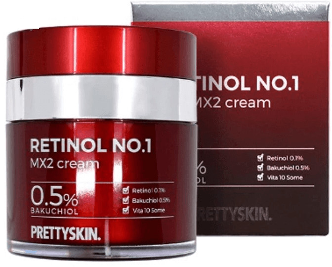 Крем для лица с ретинолом омолаживающий «Retinol No.1 Mx2 Cream» | Pretty Skin