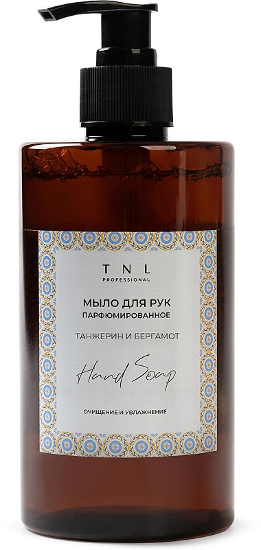 Мыло для рук жидкое с ароматом танжерина и бергамота «Hand soap» | TNL Professional