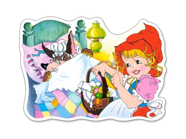 Пазл «Красная Шапочка», 15 элементов | Castorland Puzzle