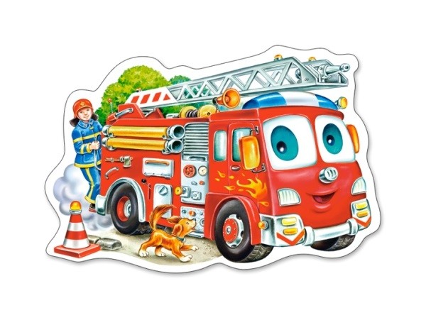 Пазл «Пожарная машина», 15 элементов | Castorland Puzzle