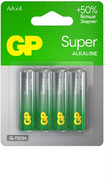 Набор батареек Super Ultra AA | Ultra | GP