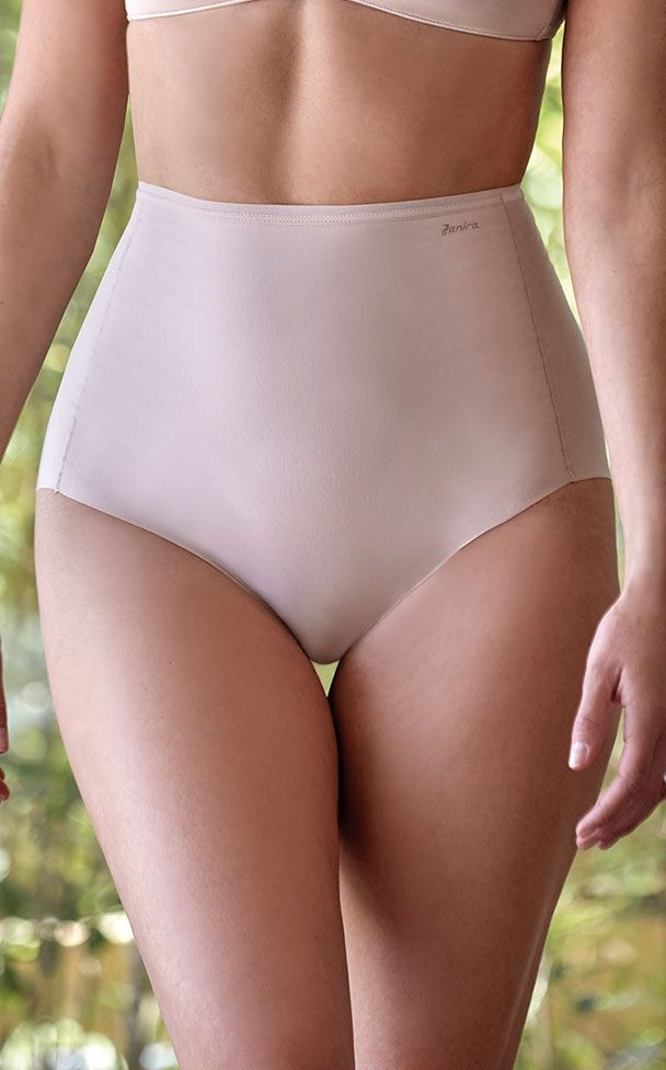 Трусы-утяжка с высокой линией талии «Skin Shape Cotton» | Janira