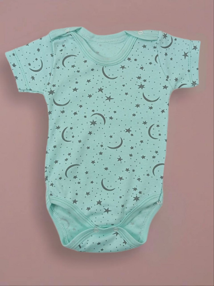 Боди для новорождённого «Луна и звезды»