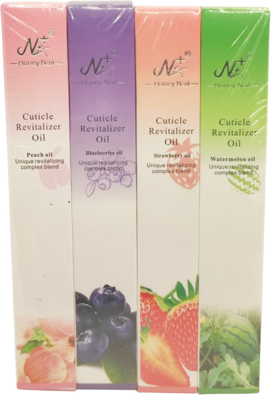 Набор масел для кутикулы «Арбуз, персик, клубника и черника» | Honey Nail