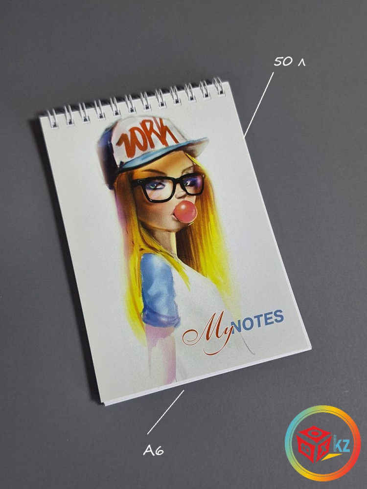Блокнот «Девушка» | Box.kz