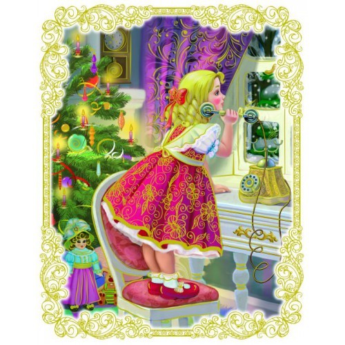 Украшение новогоднее оконное "Девочка" (34325) | Новогодние украшения | Феникс Презент