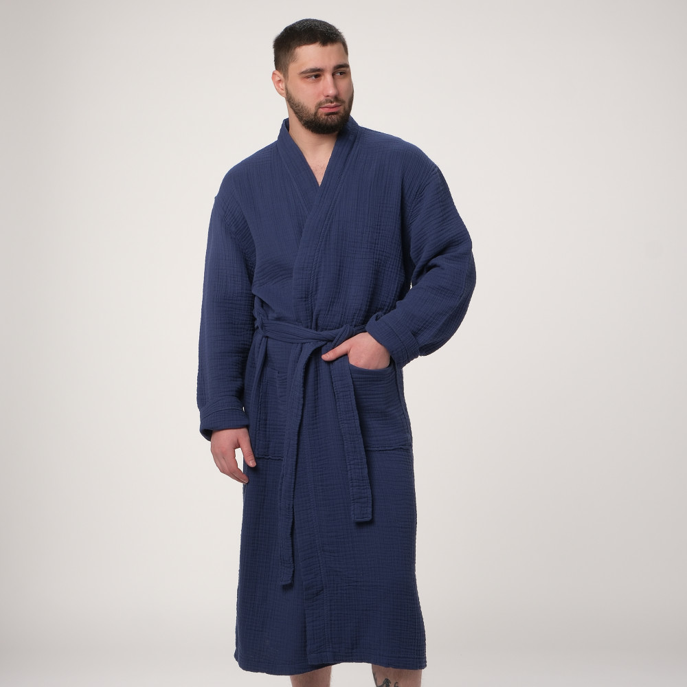 Халат муслиновый мужской | Gefen home textile