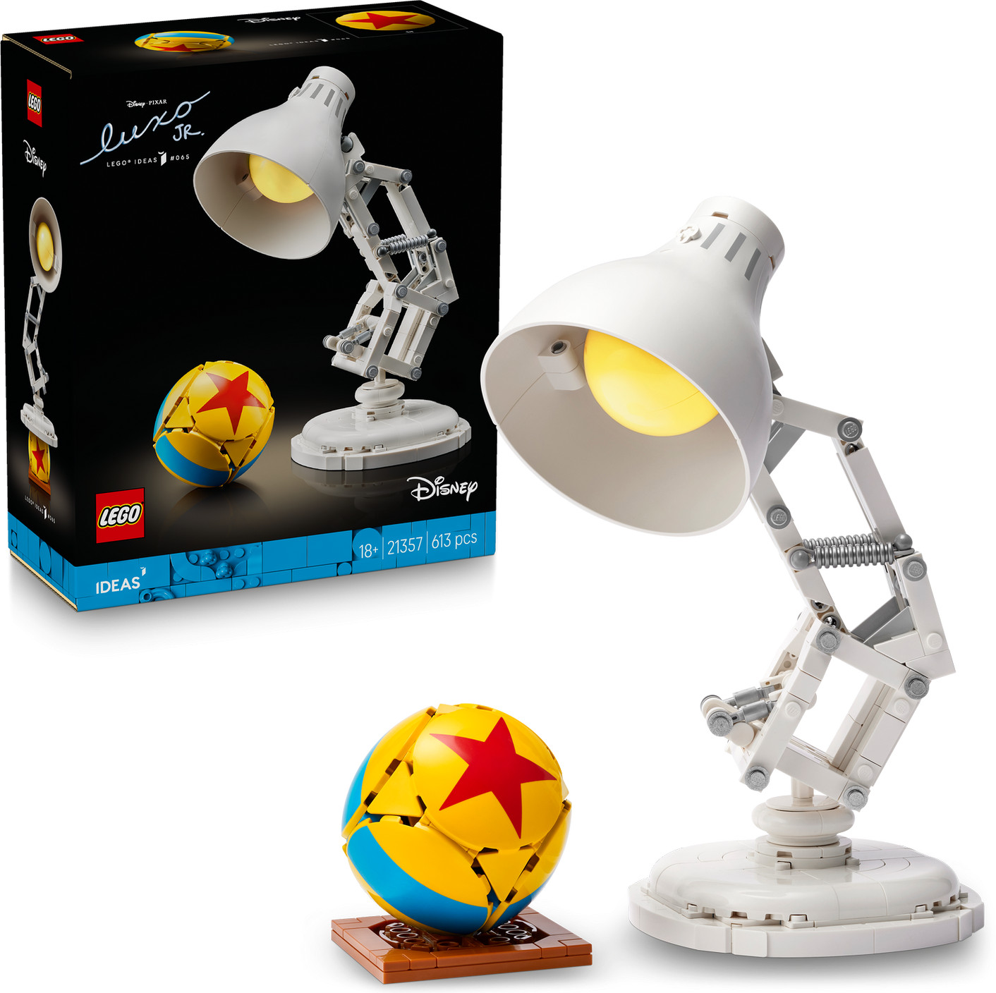 Конструктор Ideas 21357 Дисней Пиксар Люксо-младший. Disney Pixar Luxo Jr. | LEGO Ideas | LEGO (ЛЕГО)
