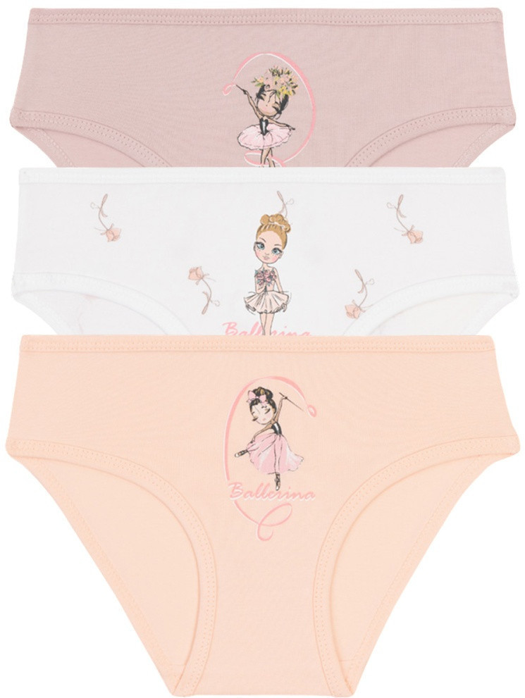 Трусики-полушорты для девочек комплект | Baykar