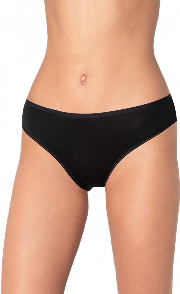 Бамбуковые трусики-слипы с кружевными элементами | Dentelle