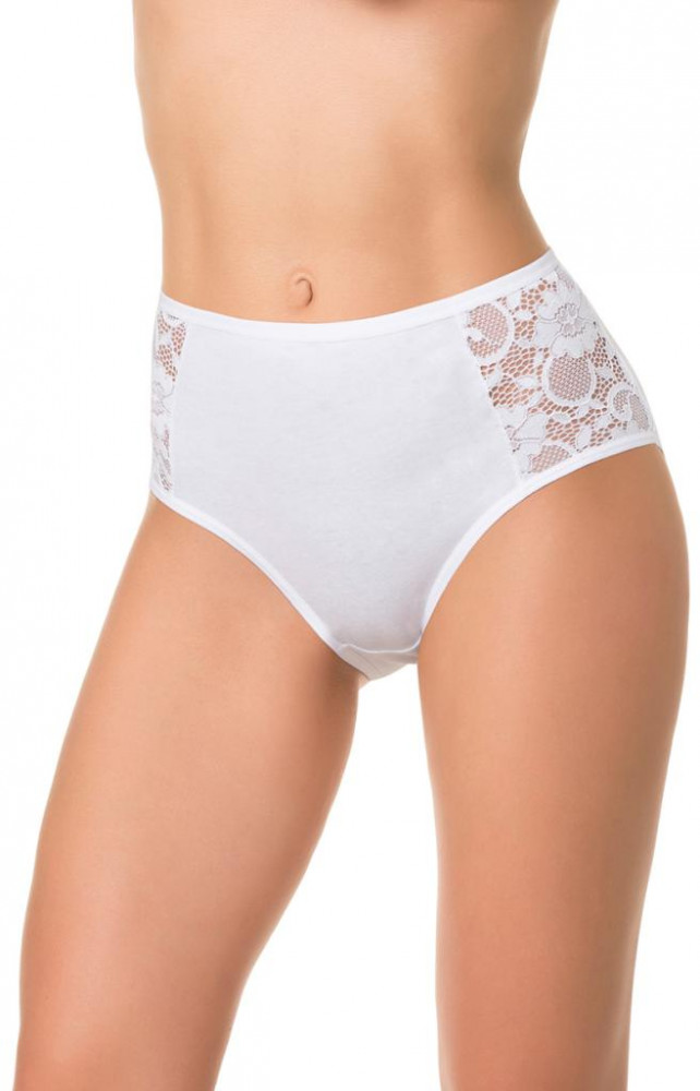 Хлопковые трусики с высокой линией талии | Dentelle