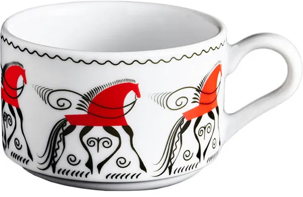 Чашка чайная «Мезень» | Мезень | Башкирский фарфор