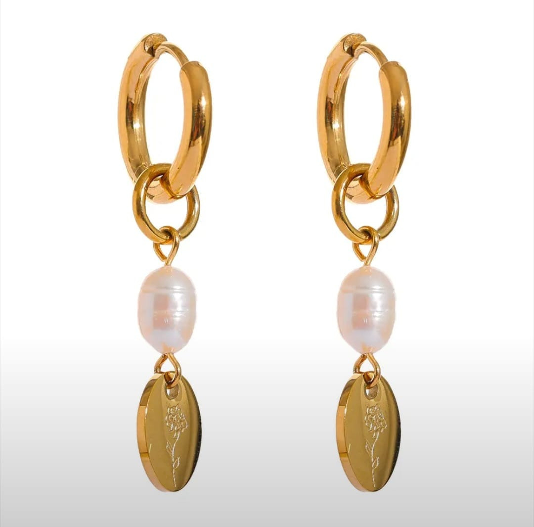 Серьги с жемчугом женские