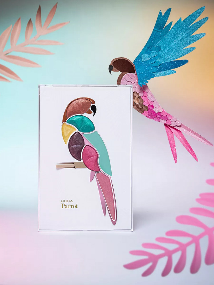 Палетка теней для век «Parrot Eye Pallet», оттенок 002 Bahia | Pupa