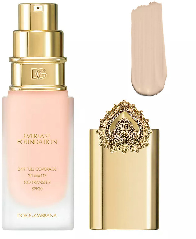 Тональный крем стойкий матовый «Everlast foundation» SPF20 PA+++, оттенок 01N Light - Нейтральный розовый подтон | Devotion | Dolce&Gabbana