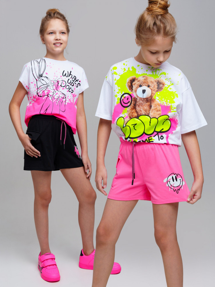 Комплект шорт для девочек | PlayToday
