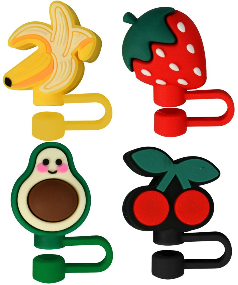 Набор колпачков для коктейльных трубочек «Фруктик» | Мультидом Трейдинг