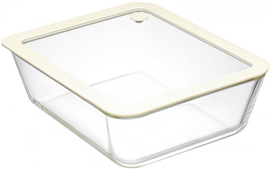 Контейнер для запекания и хранения с крышкой и вакуумным эффектом