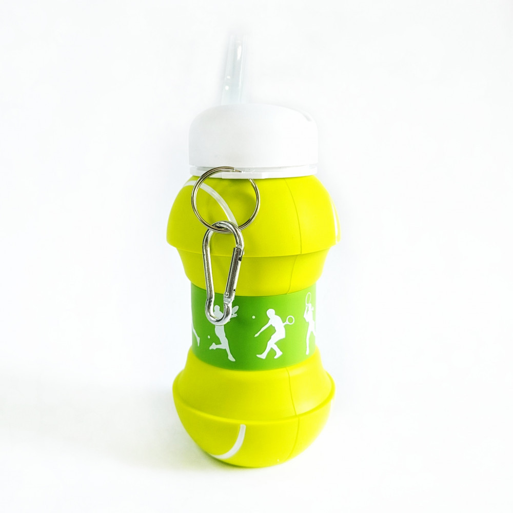 Складная бутылка для воды «Теннисный мяч» | Carrero Kids