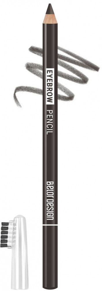 Карандаш для бровей «Party», оттенок 102 темно-серый | BelorDesign
