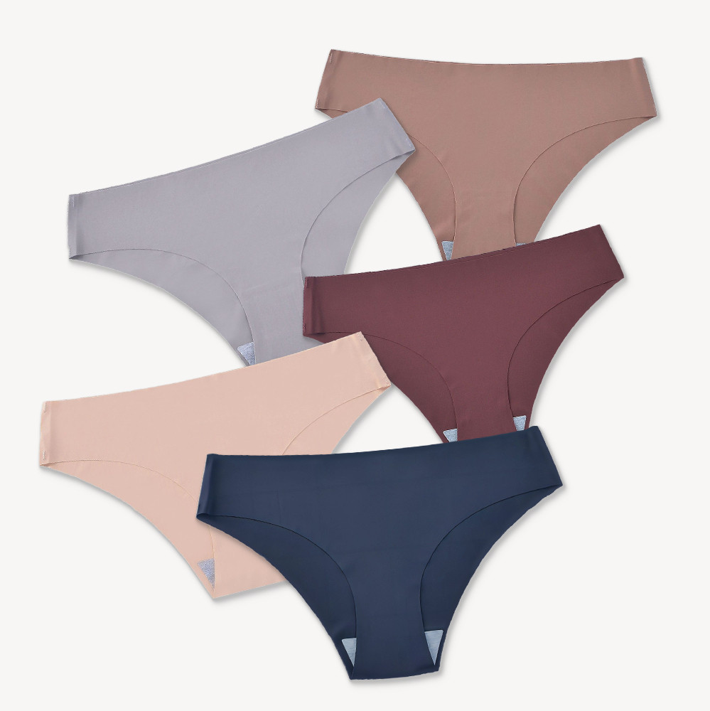 Трусы-слип бесшовные женские комплект