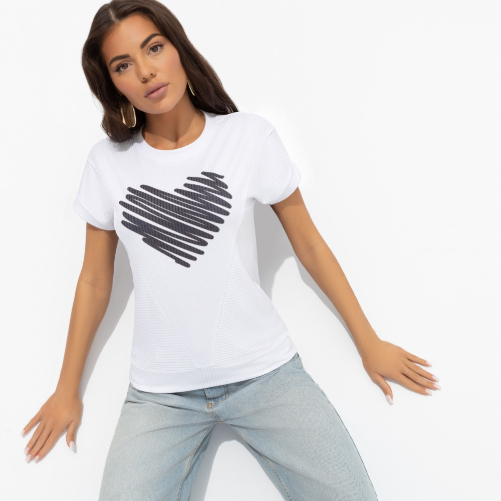 Футболка женская «Красота без фильтров» | Charutti