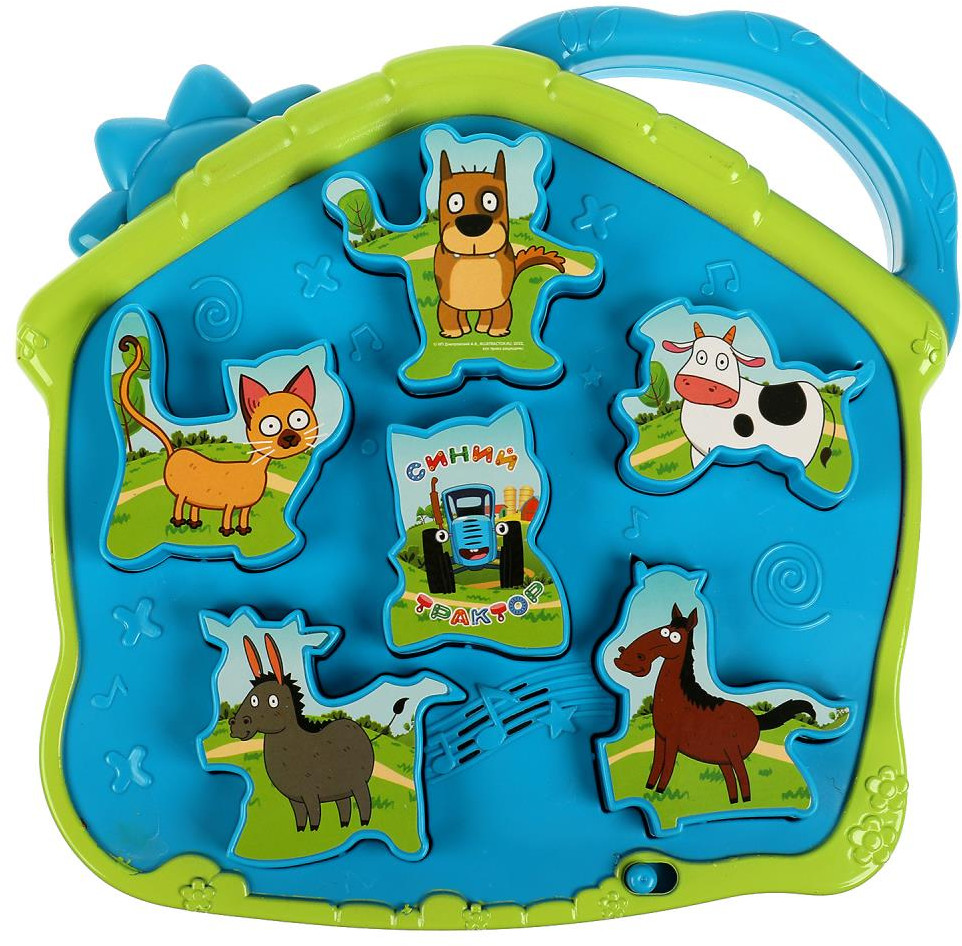 Сортер музыкальный «Синий трактор» | Синий трактор | УМка