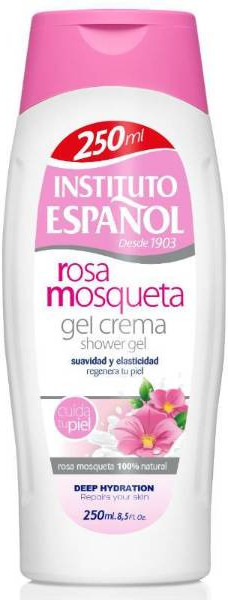 Гель для душа с экстрактом шиповника «Rosa Mosqueta» | Rosa Mosqueta | Instituto Espanol