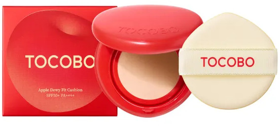 Кушон для лица «Apple Dewy Fit Cushion SPF50+ PA++», оттенок 23 Honey | Tocobo