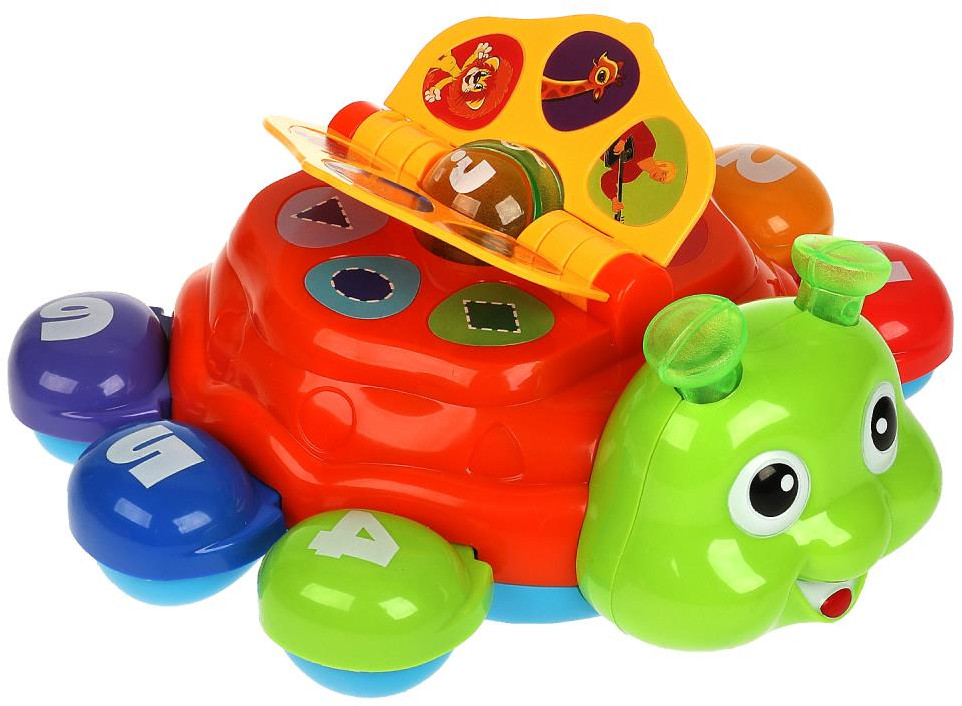 Игрушка-каталка обучающая «Божья коровка» | УМка