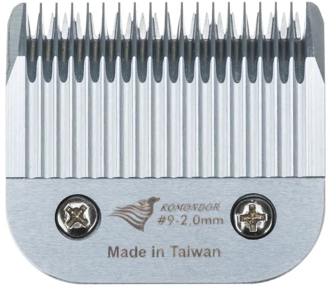 Ножевой блок для машинок стандарта А5 №9 2.0 мм | Komondor