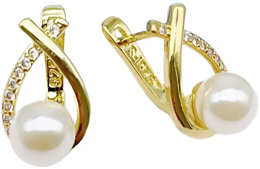 Серьги с жемчугом женские | Tuimedaq