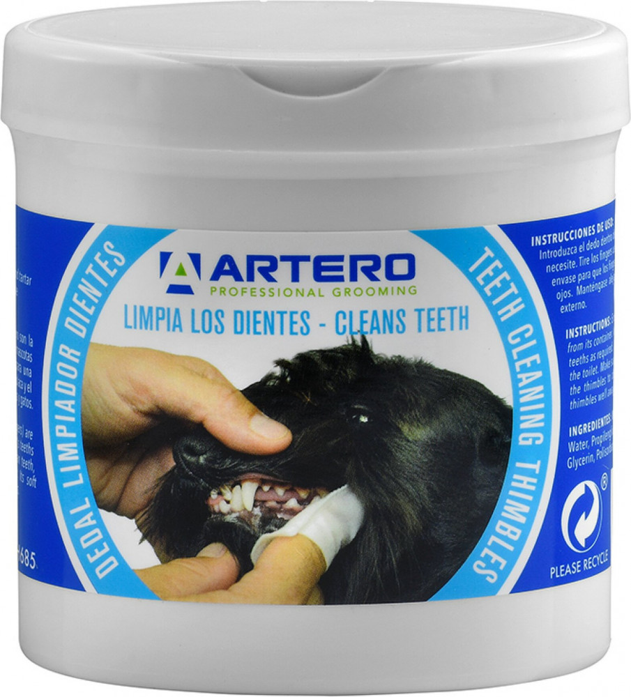 Салфетки гигиенические для очищения зубов и полости рта | Artero